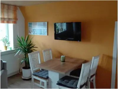 TV/Unterhaltungsangebot in der Unterkunft Holiday apartment Grohnert