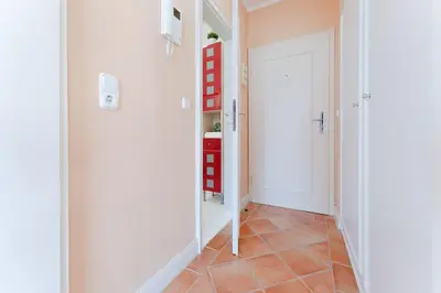 Grundriss der Unterkunft Ferienwohnung Meerblick und Golf