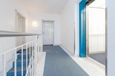 Grundriss der Unterkunft Ferienwohnung Meerblick und Golf