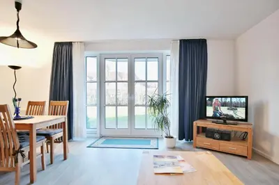 TV/Unterhaltungsangebot in der Unterkunft Haus Ostseeallee 10 Ostseeallee Appartement 65