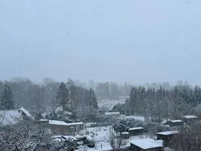 Alter Speicher im Winter