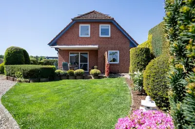 Ein Garten an der Unterkunft Ferienhaus Niwaki
