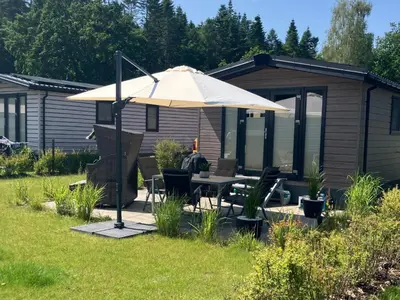 Ein Garten an der Unterkunft Ostseecamp Ostseewind