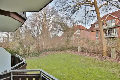 Ein Garten an der Unterkunft Haus Windrose Appartement 2