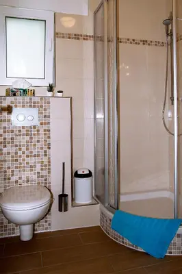 Ein Badezimmer in der Unterkunft Adams Schwedenhaus