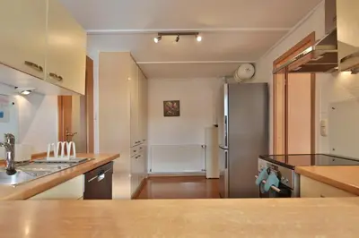 Küche/Küchenzeile in der Unterkunft Ferienhaus Aalweg