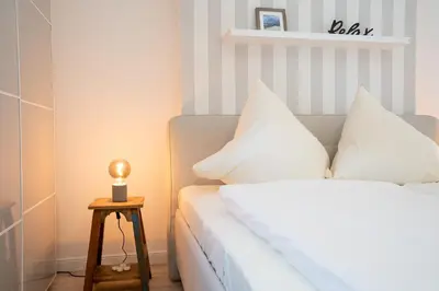 Ein Bett oder Betten in einem Zimmer der Unterkunft Wald 020 - 