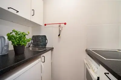 Küche/Küchenzeile in der Unterkunft HOF 114 - Berliner Hof - Seeblick