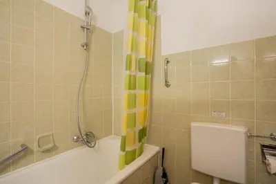 Ein Badezimmer in der Unterkunft HOF 114 - Berliner Hof - Seeblick