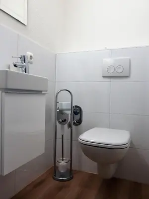 Ein Badezimmer in der Unterkunft FIS 001 - Seeperle