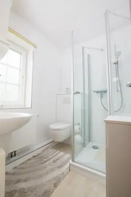 Ein Badezimmer in der Unterkunft LIN 002 - Seepark