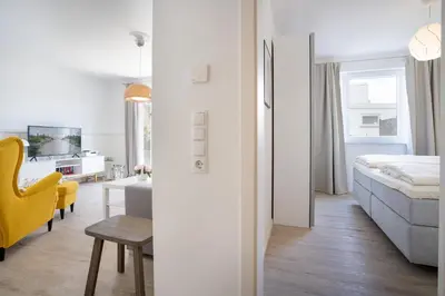 Ein Bett oder Betten in einem Zimmer der Unterkunft Kie 009
