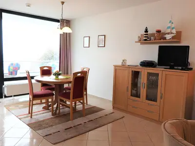 Küche/Küchenzeile in der Unterkunft H5 57 - Hanseat - Seeblick