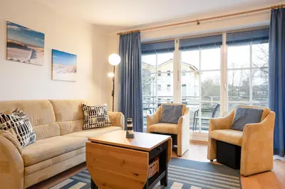Ein Sitzbereich in der Unterkunft FIS 510 - Hanseaten Residenz
