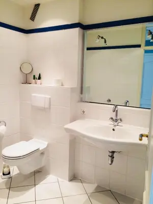 Ein Badezimmer in der Unterkunft TER 210 - Terrassenhuegel - Teilseeblick