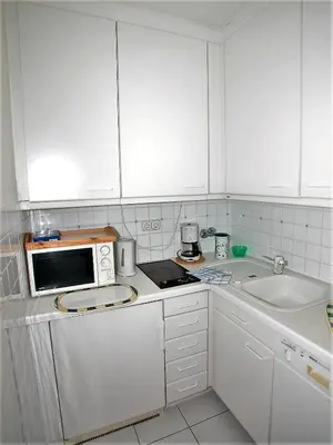 Küche/Küchenzeile in der Unterkunft TER 210 - Terrassenhuegel - Teilseeblick