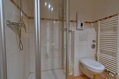 Ein Badezimmer in der Unterkunft HOF 310 - Berliner Hof - Seeblick