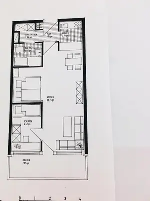 Grundriss der Unterkunft RES 112 - Residenz - Ferienwohnung 
