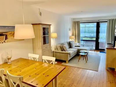 Ein Sitzbereich in der Unterkunft RES 112 - Residenz - Ferienwohnung 