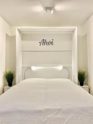 Ein Bett oder Betten in einem Zimmer der Unterkunft RES 112 - Residenz - Ferienwohnung 