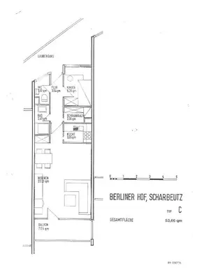 Grundriss der Unterkunft HOF 202 - Berliner Hof - Seeblick