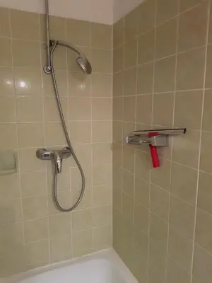 Ein Badezimmer in der Unterkunft HOF 202 - Berliner Hof - Seeblick