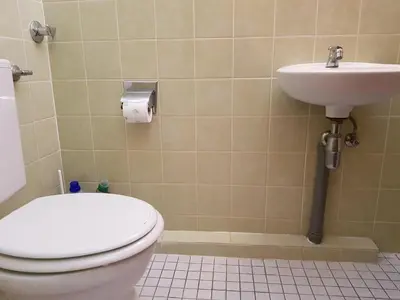 Ein Badezimmer in der Unterkunft HOF 202 - Berliner Hof - Seeblick