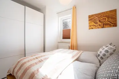 Ein Bett oder Betten in einem Zimmer der Unterkunft BAD 501