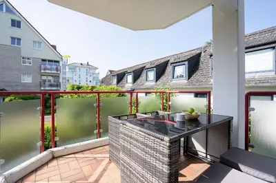 Ein Balkon oder eine Terrasse in der Unterkunft BER 705 - Witthus