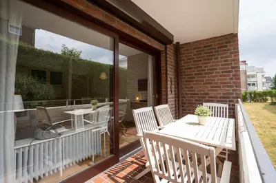 Ein Balkon oder eine Terrasse in der Unterkunft HAN 134 - Appartement 