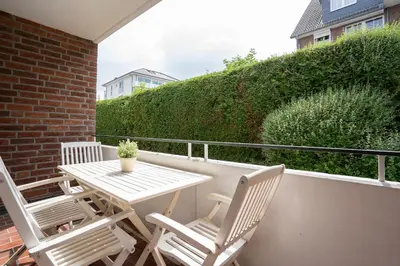 Ein Balkon oder eine Terrasse in der Unterkunft HAN 134 - Appartement 