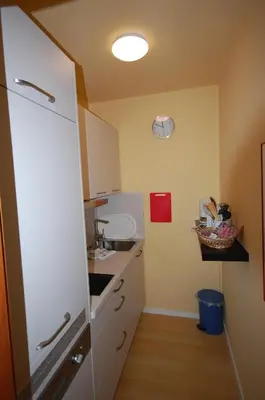 Küche/Küchenzeile in der Unterkunft HOF 203 - Berliner Hof - Seeblick