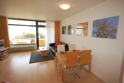 Ein Sitzbereich in der Unterkunft HOF 203 - Berliner Hof - Seeblick