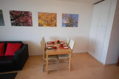 Ein Sitzbereich in der Unterkunft HOF 203 - Berliner Hof - Seeblick
