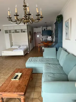 Ein Sitzbereich in der Unterkunft RES 404 - Residenz - Seeblick