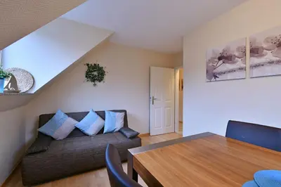 Ein Sitzbereich in der Unterkunft PCH 16B - Appartement 
