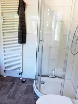 Ein Badezimmer in der Unterkunft AMH 002 - Silbermöwe