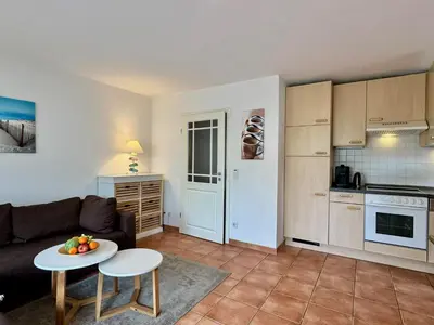 Küche/Küchenzeile in der Unterkunft FIS 501 - Hanseaten Residenz