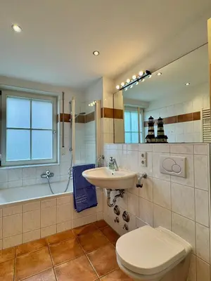 Ein Badezimmer in der Unterkunft FIS 501 - Hanseaten Residenz