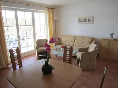 Ein Sitzbereich in der Unterkunft FIS 513 - Hanseaten Residenz
