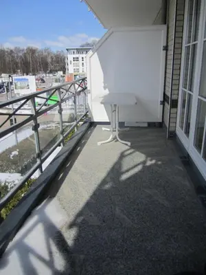 Ein Balkon oder eine Terrasse in der Unterkunft FIS 513 - Hanseaten Residenz
