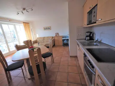 Küche/Küchenzeile in der Unterkunft FIS 513 - Hanseaten Residenz