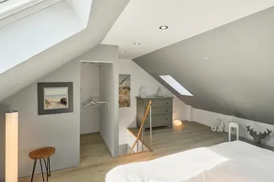 Ein Bett oder Betten in einem Zimmer der Unterkunft Auszeit Timmendorfer Strand