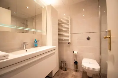 Ein Badezimmer in der Unterkunft Plaza Premium Timmendorfer Strand Schöne Aussicht 285