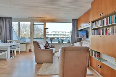 Ein Sitzbereich in der Unterkunft Terrassenhügel Appartement 306