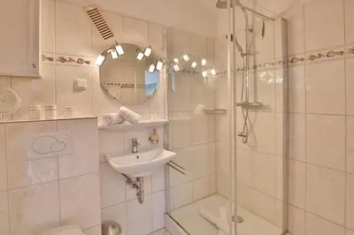 Ein Badezimmer in der Unterkunft Terrassenhügel Appartement 306