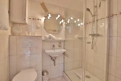 Ein Badezimmer in der Unterkunft Terrassenhügel Appartement 306