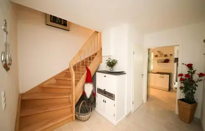 Küche/Küchenzeile in der Unterkunft Sealect-Hus 4 Timmendorfer Strand, mit Sauna