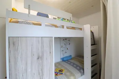 Ein Bett oder Betten in einem Zimmer der Unterkunft Villa Lathilda