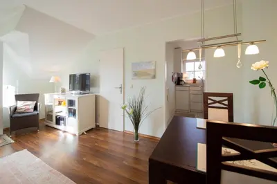 TV/Unterhaltungsangebot in der Unterkunft Ferienwohnung Achtsam in Scharbeutz